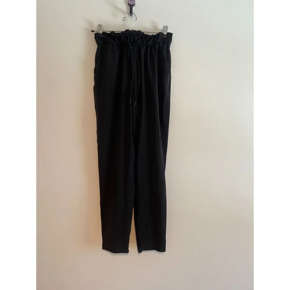 Lululemon Keep Moving Pant 7/8 High-Rise in Black SIZE 4